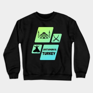 Istanbul Turkey Crewneck Sweatshirt